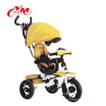 2017 hot selling best safety cheap price kids tricycle/China tricycle for baby/Metal frame EVA,Air tire tricycle car for kids